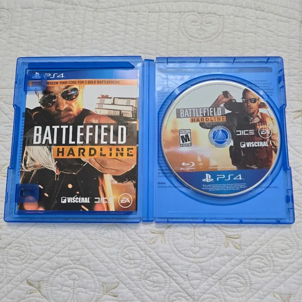 Battlefield Hardline | PS4 Sony PlayStation 2025 Clean Disk